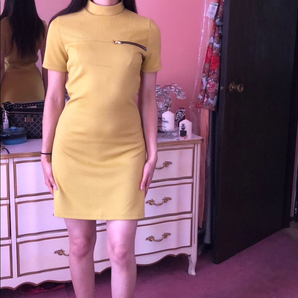 Mustard Yellow Dress